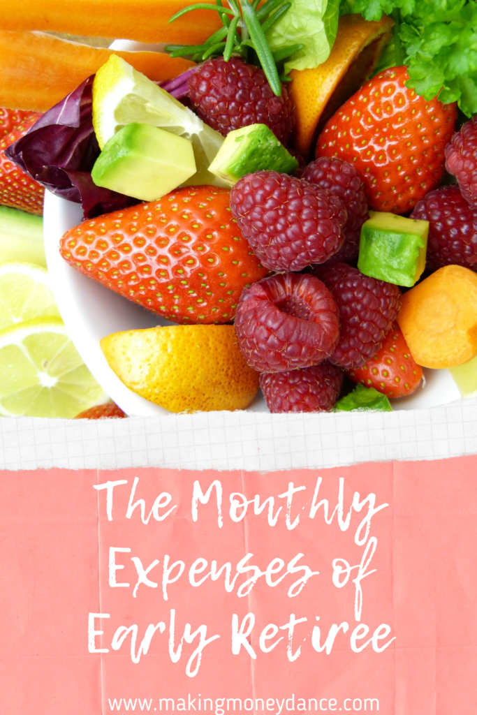 The Monthly Expenses of an Early Retiree